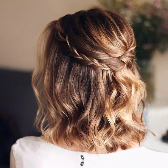 Penteados para cabelo curto com tranças