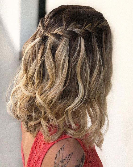 Penteados para cabelo curto com tranças