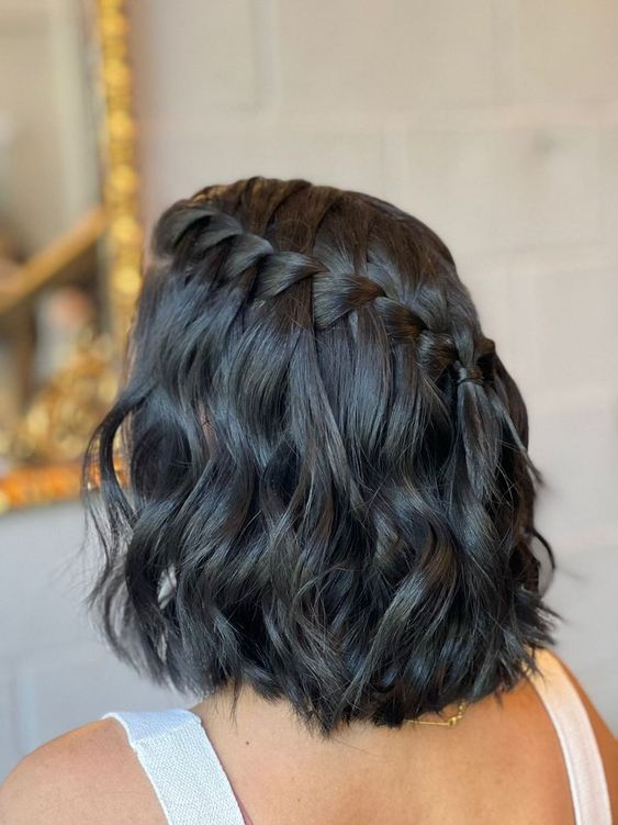 Penteados para cabelo curto com tranças