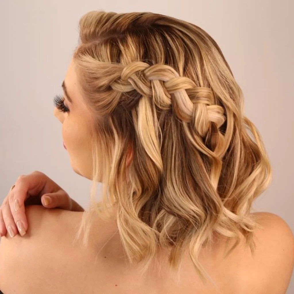 Penteados para cabelo curto com tranças